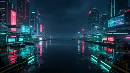 Neon Harbor
